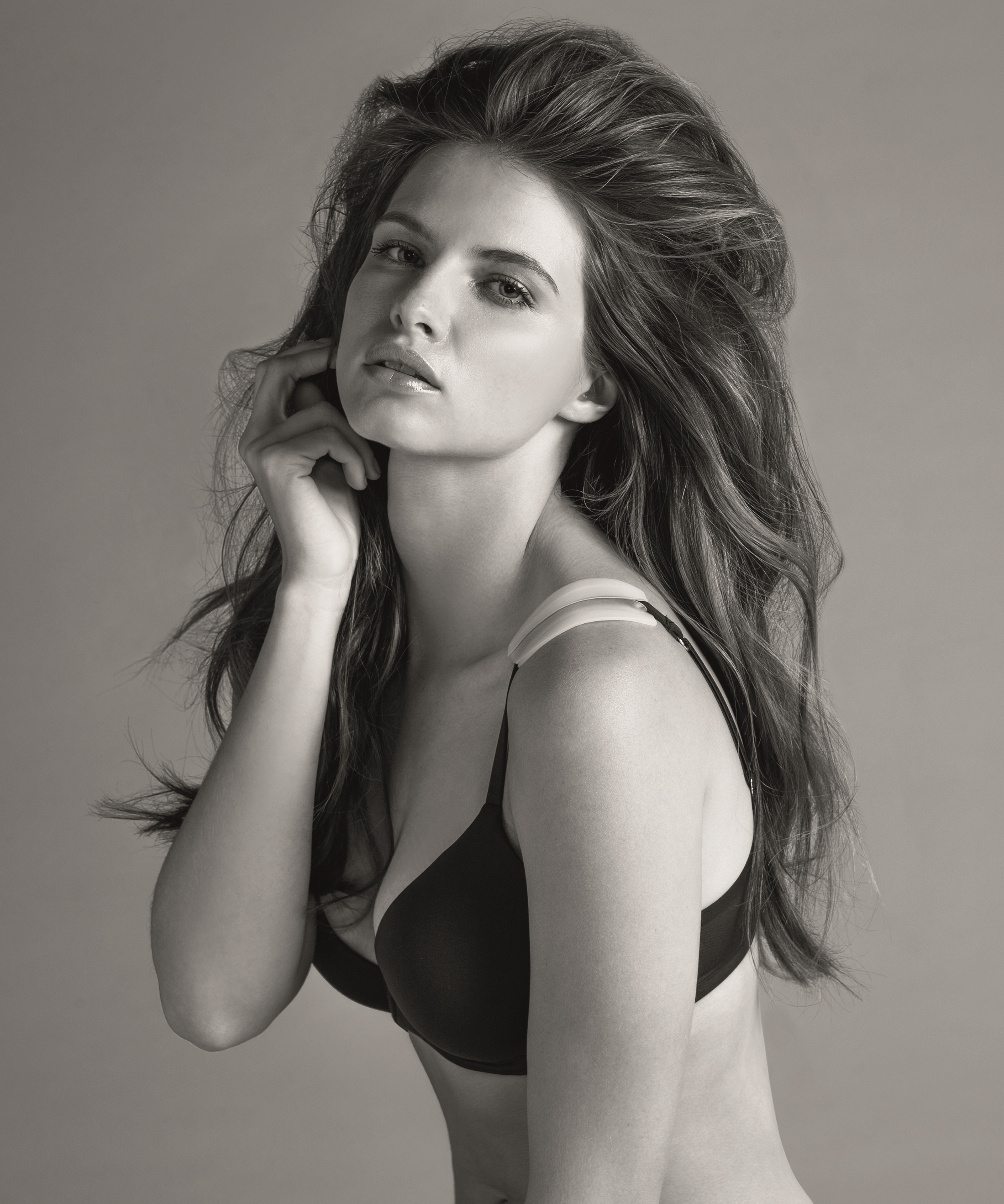 Komfortabel Silikone bh-Stropper, Hvid, main