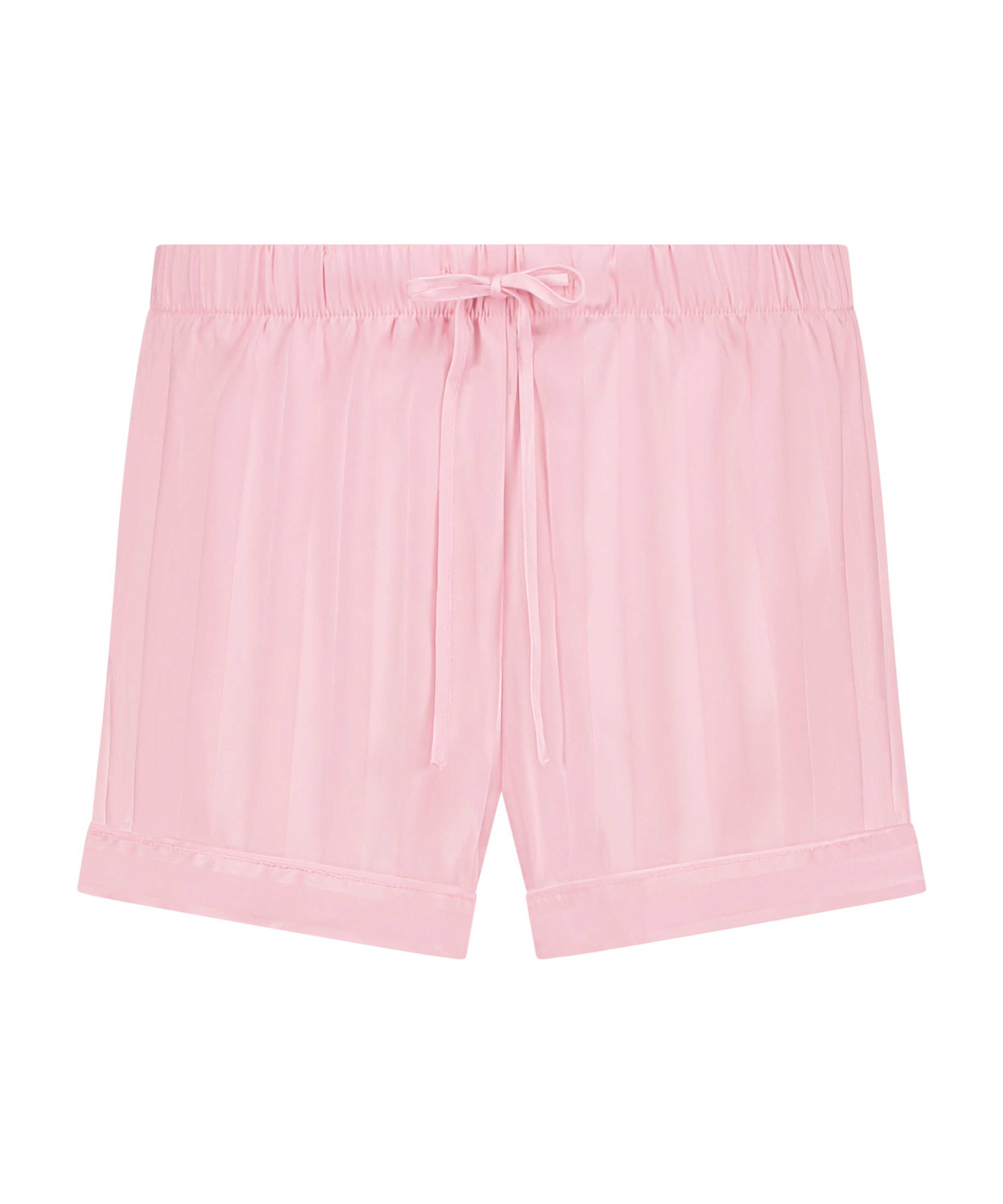 Pyjamasshorts Satin, Lyserød, main