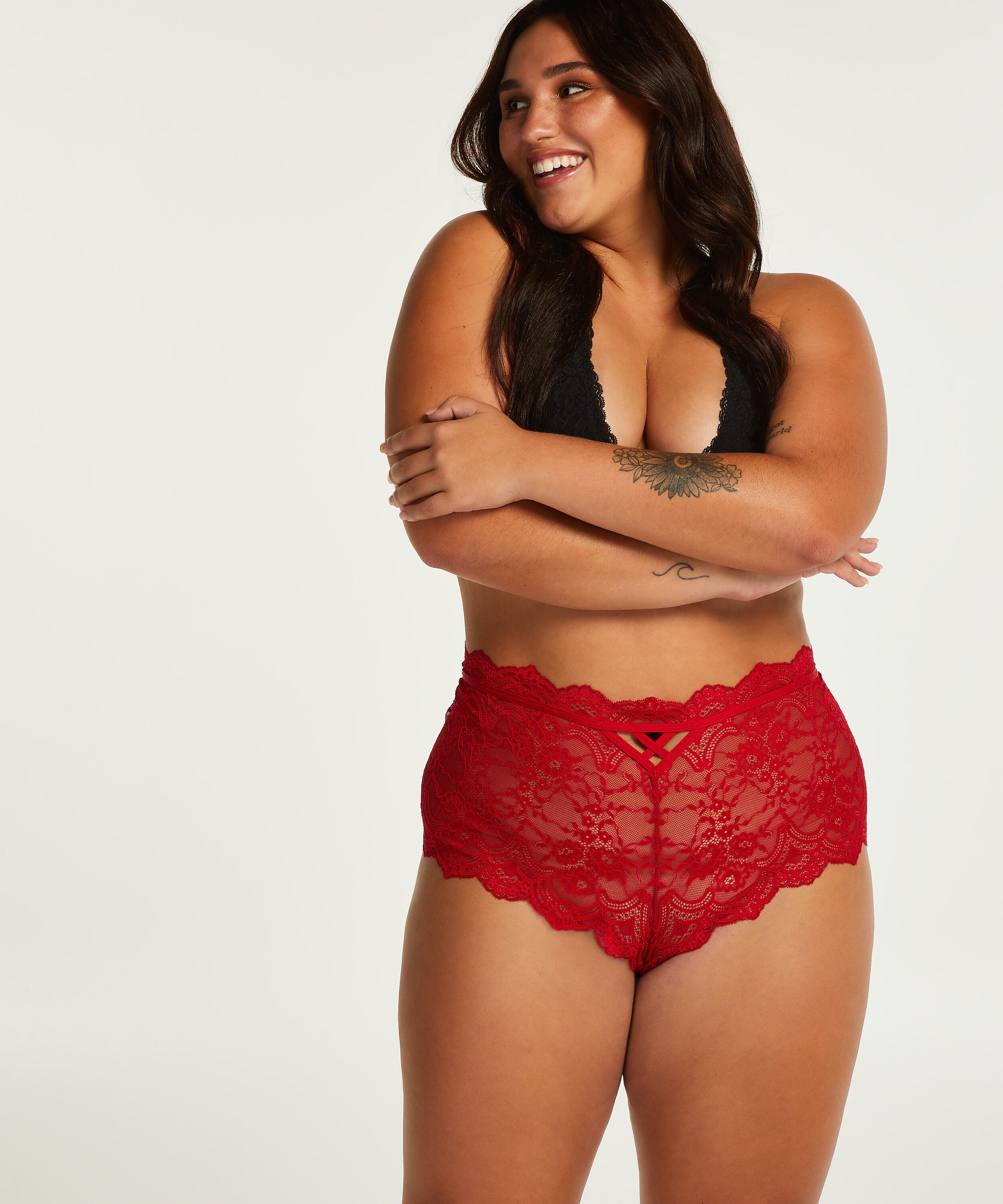 Boxer May Curvy, Rød
