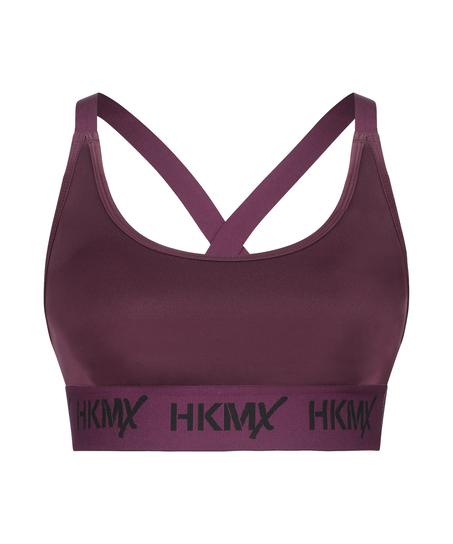 HKMX sports-bh The Crop Logo Level 1, Lilla