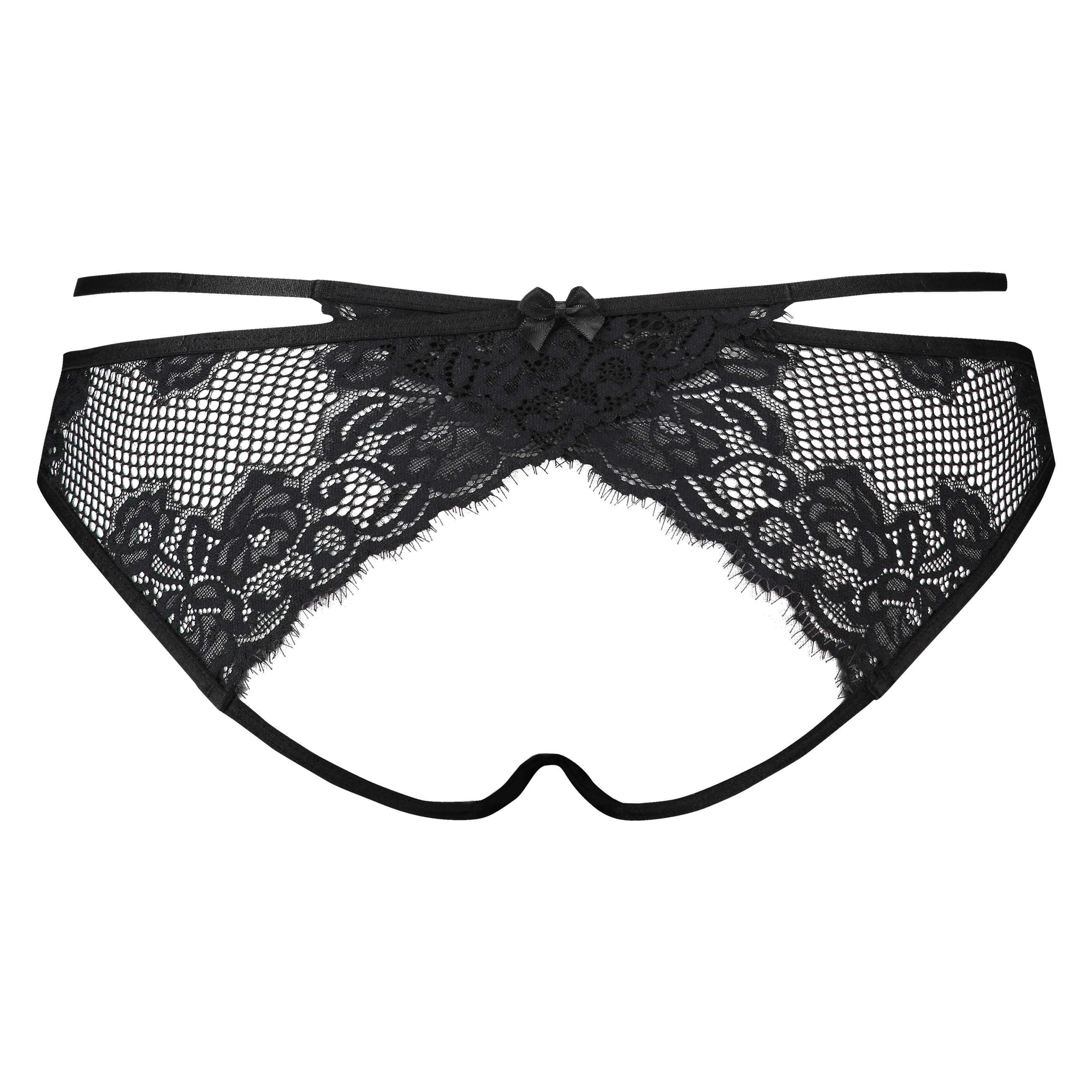 Jenny Open Back brasiliansk trusse, Sort, main