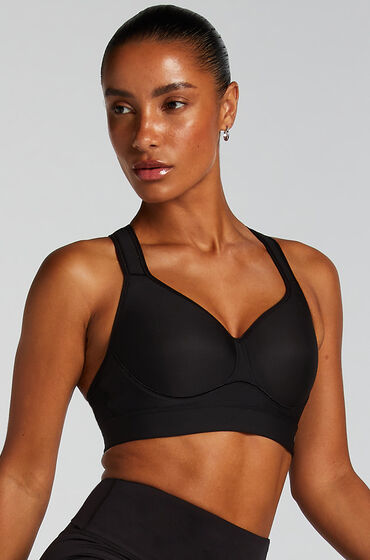 Hunkemöller HKMX Sport bh The All Star Level 2 Sort