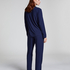 Langærmet jerseyjakke Essential, Blå