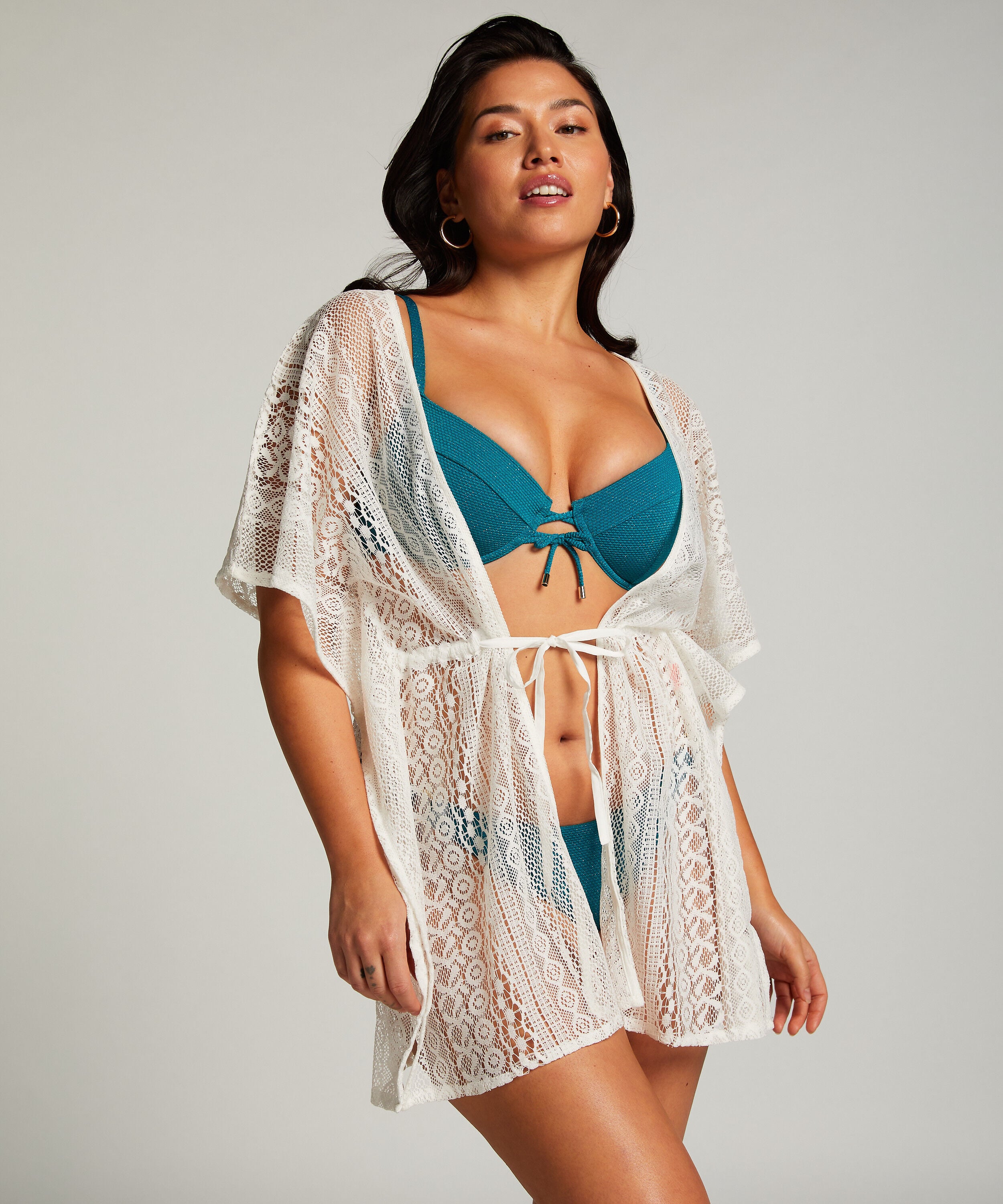 Strandkaftan, Hvid