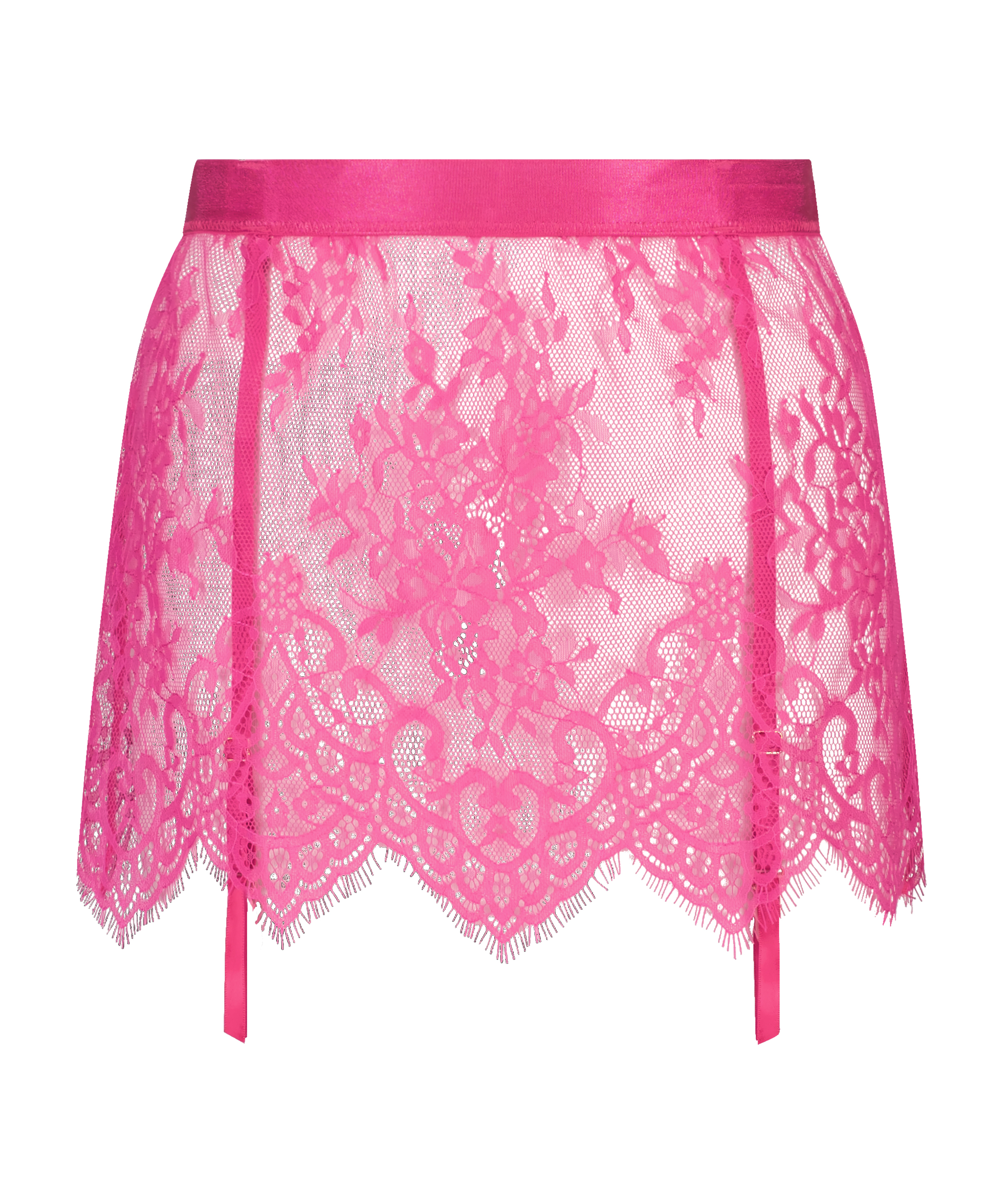 Nederdel Lace, pink, main