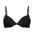 Formstøbt bøjle-bh Plunge, Sort