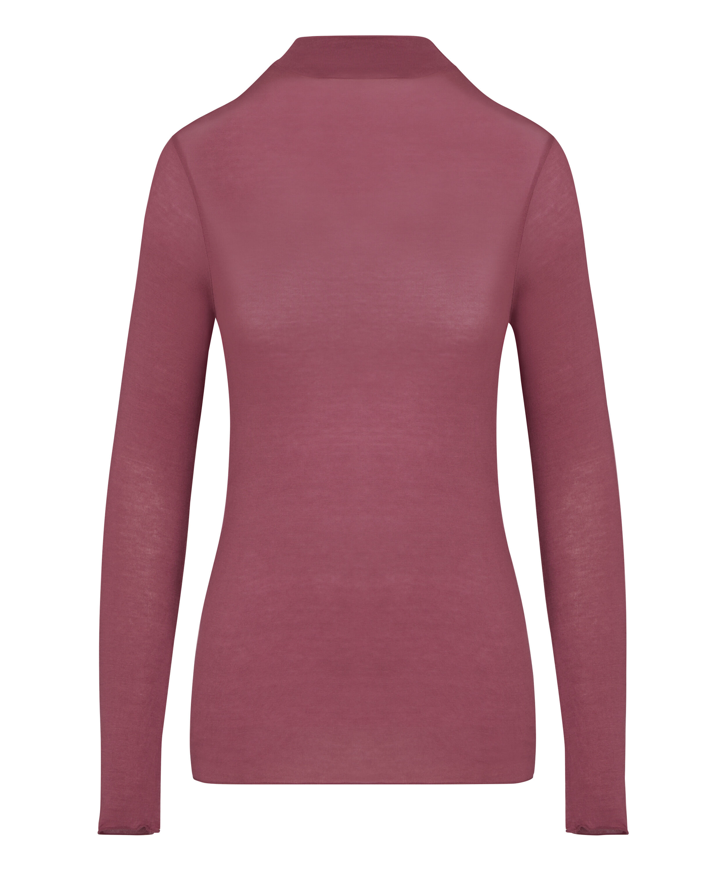 super soft rullekrave bluse med cashmere