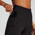 HKMX High waisted sport legging Boost, sort