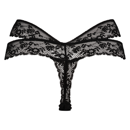 Jasmin Wow ULV g-streng, Sort