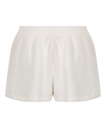 Muslin shorts, hvid