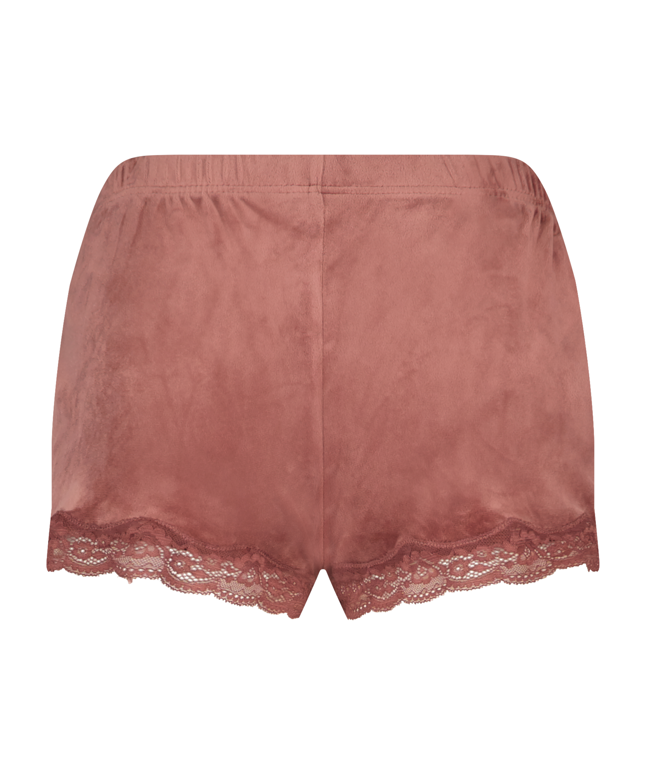 Shorts velour Lace, pink, main