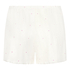 Pointelle shorts, Hvid