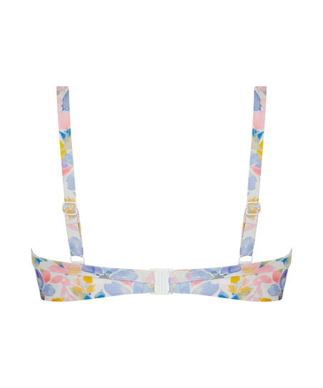 Formst&oslash;bt bikinitop med b&oslash;jle Palma, Hvid