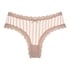 Brasiliansk trusse V-shape Mesh, Beige