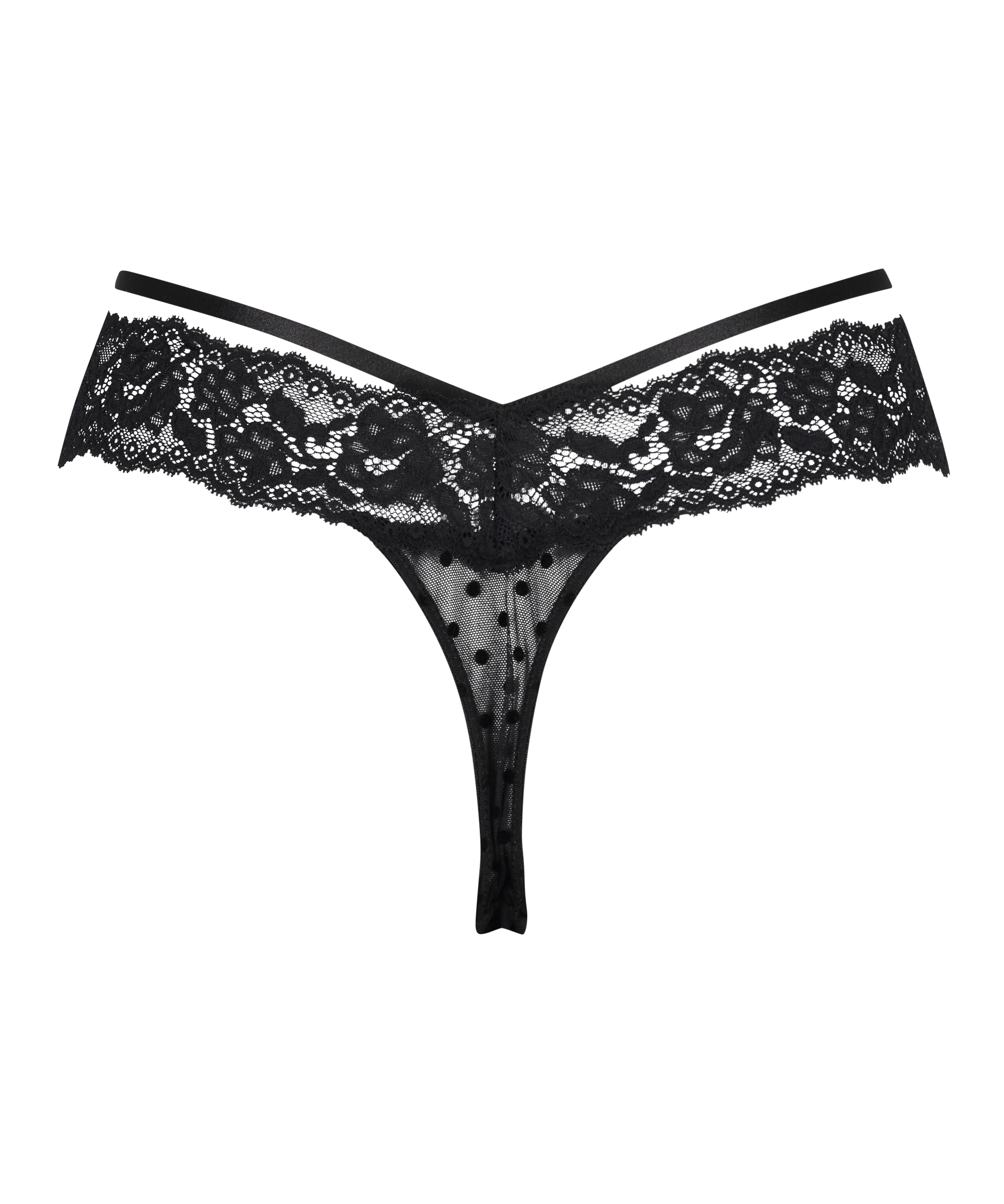 Ekstra lav g-streng Jada, sort, main