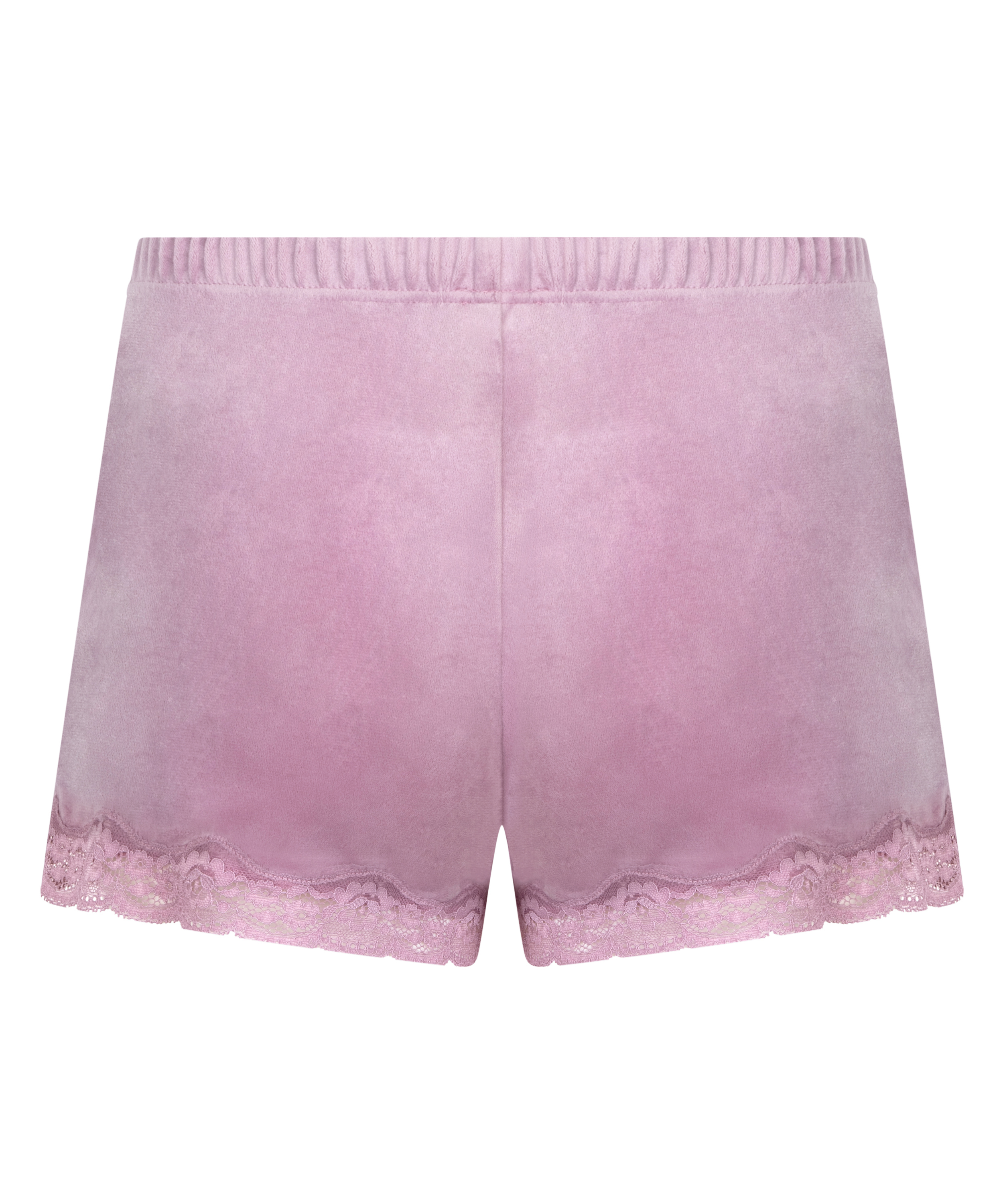 Shorts velour Lace, Lilla, main