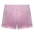 Shorts velour Lace, Lilla