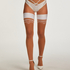 Selvsiddende strømper 15 Denier Miley, Beige