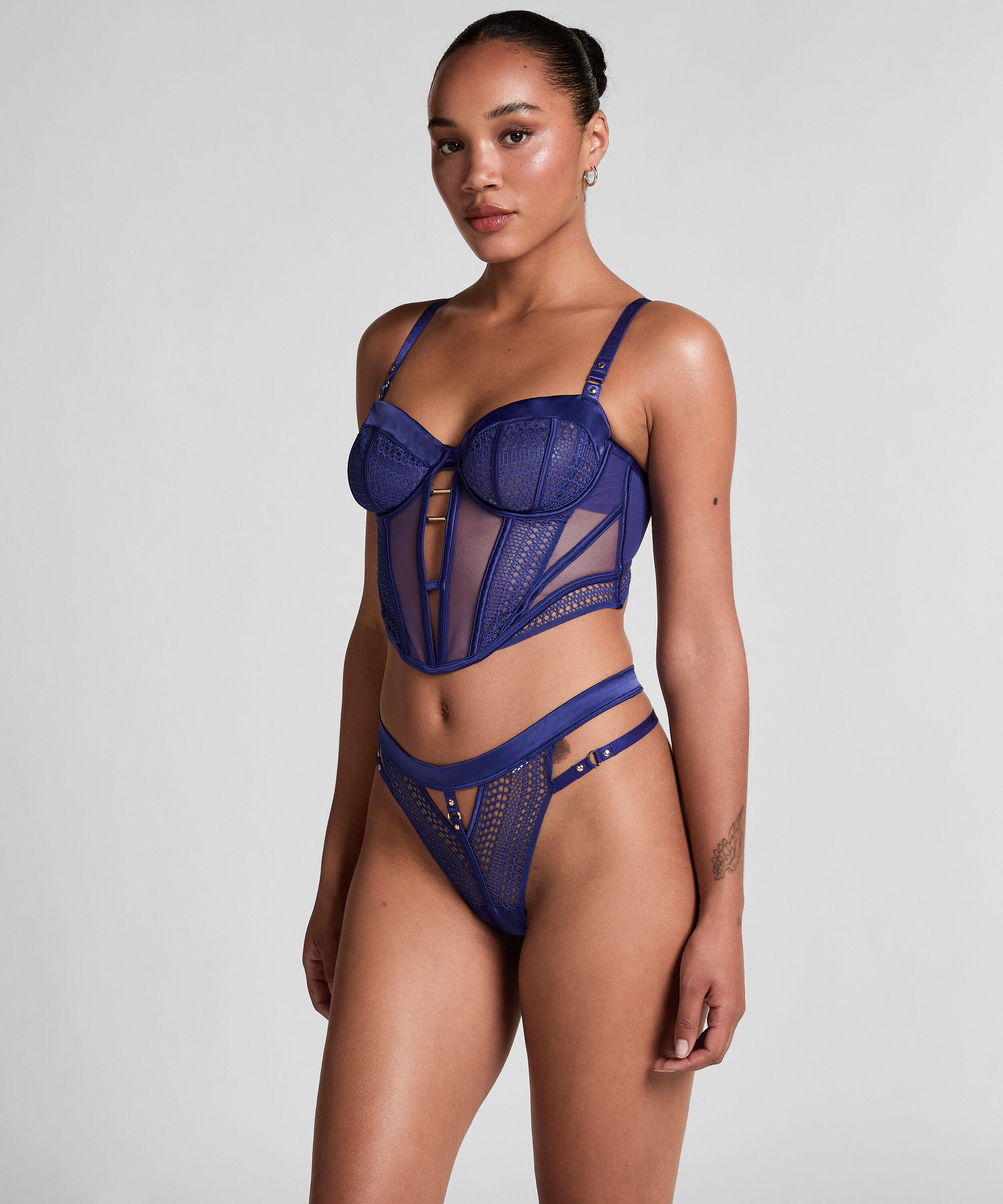 Ikke-formstøbt longline bøjle-bh Missy