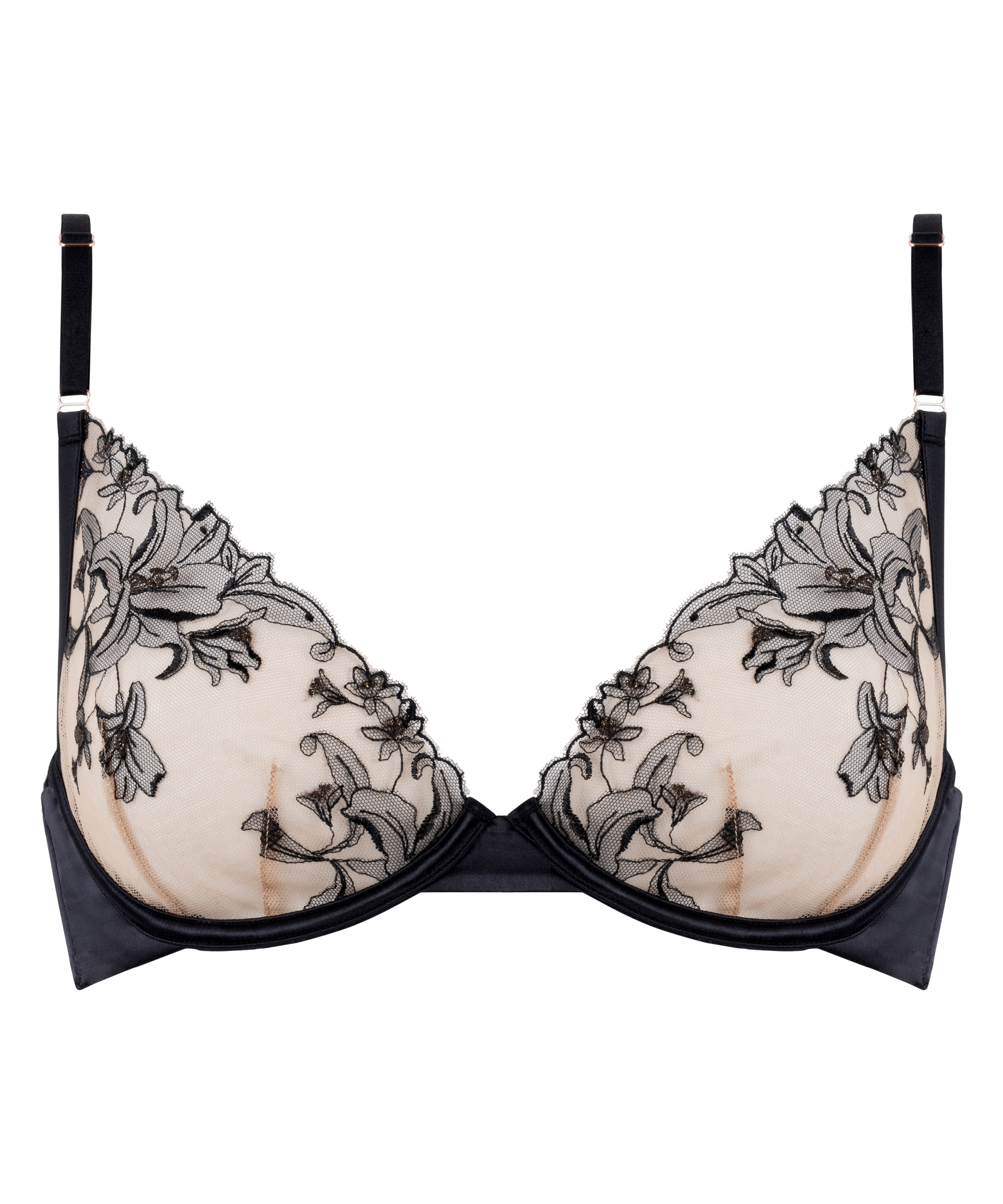 Ikke-formst&oslash;bt b&oslash;jle-bh Anouk, Sort, main