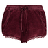 Velours Lace shorts, R&oslash;d