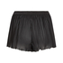 Plisse shorts, sort