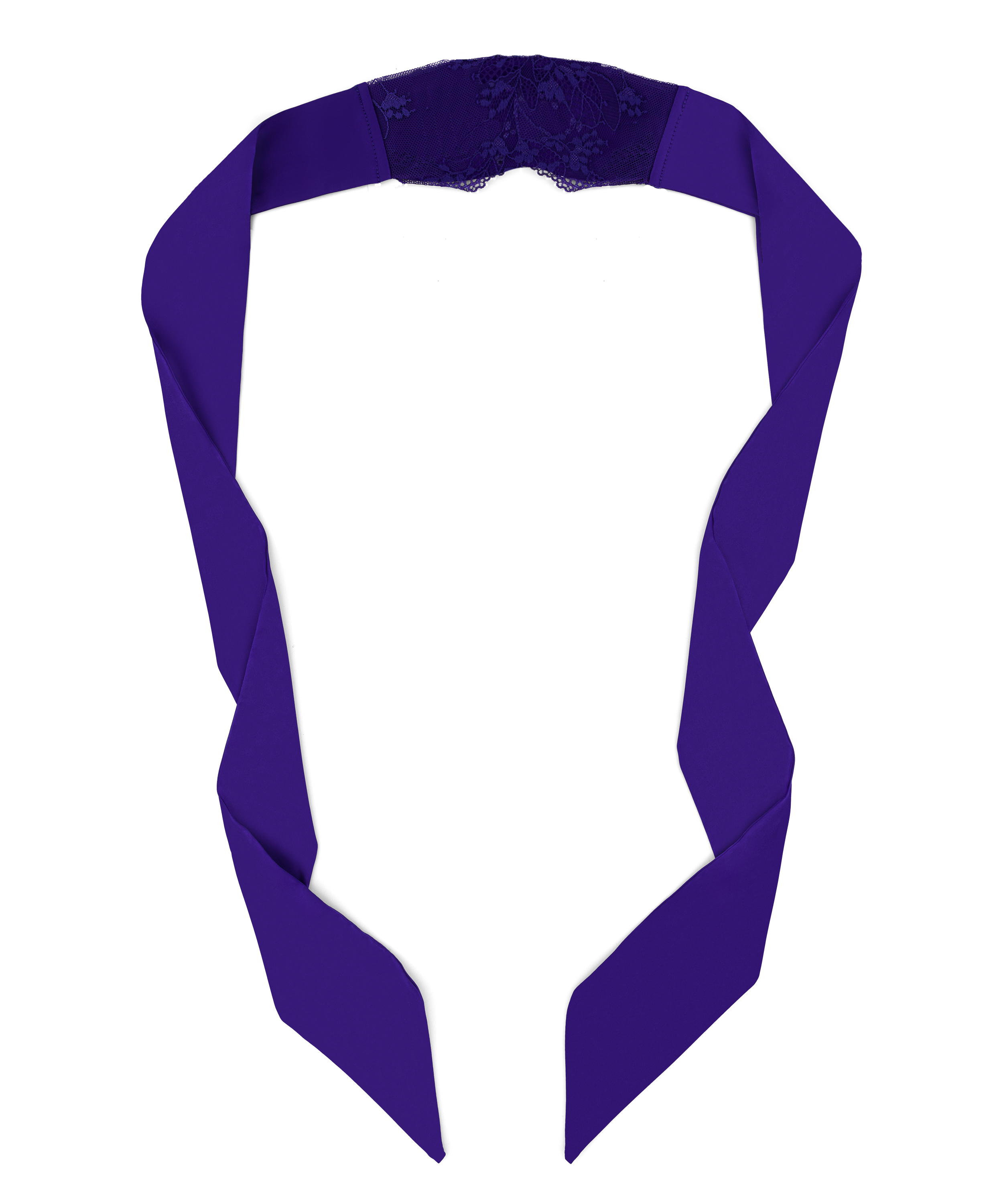 Private Lace øjenbind, Blå, main