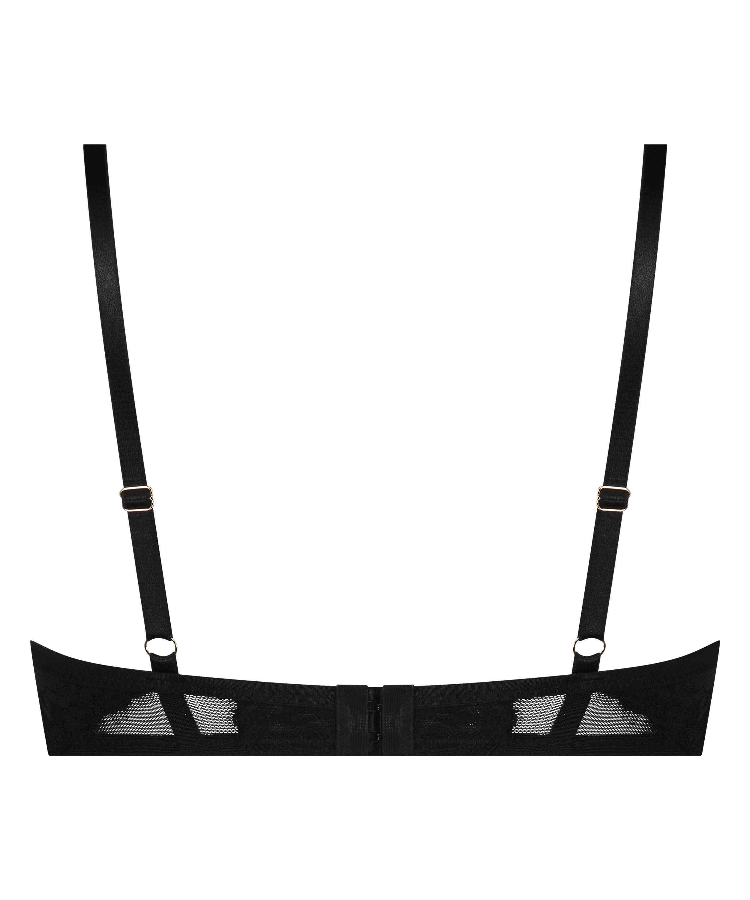 Ikke-formstøbt bøjle-bh Kali, Sort, main