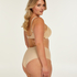 Invisible High Waist brasiliansk trusse, Beige