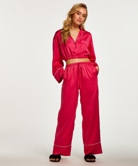 Satin Palazzo, pink
