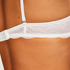 Formstøbt push-up bøjle-bh Angie, Hvid
