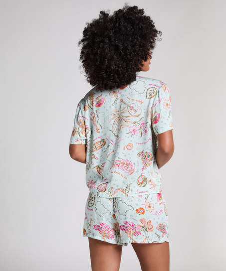 Satinshorts, Gr&oslash;n