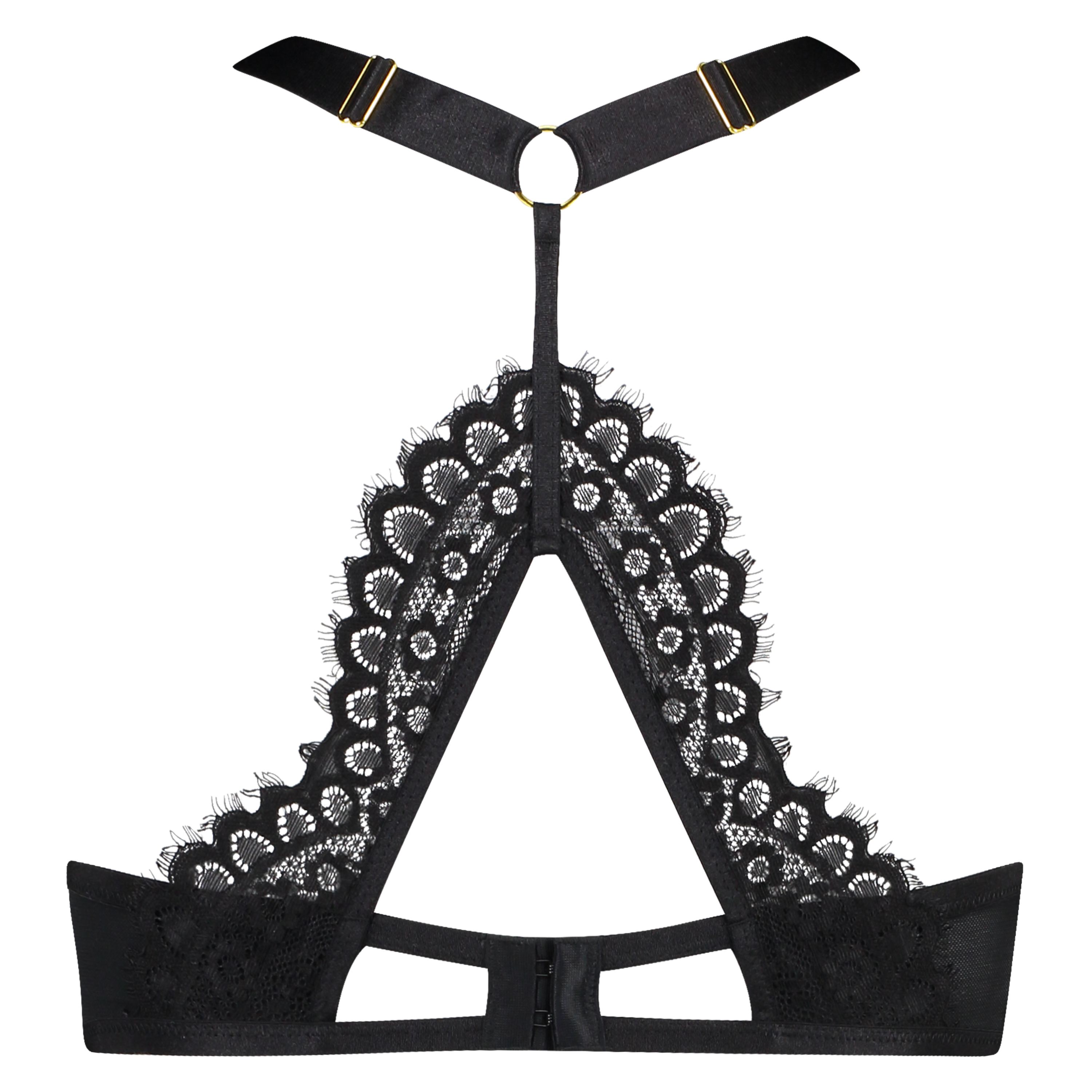 Ikke-st&oslash;bt b&oslash;jle-bh Sugar, Sort, main