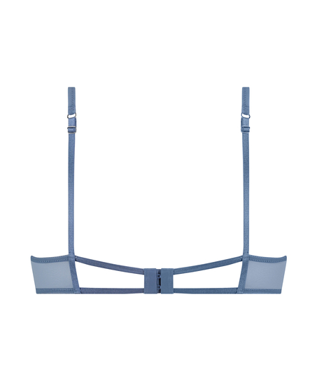 Ikke-formstøbt bøjle-bh Molly, Blå