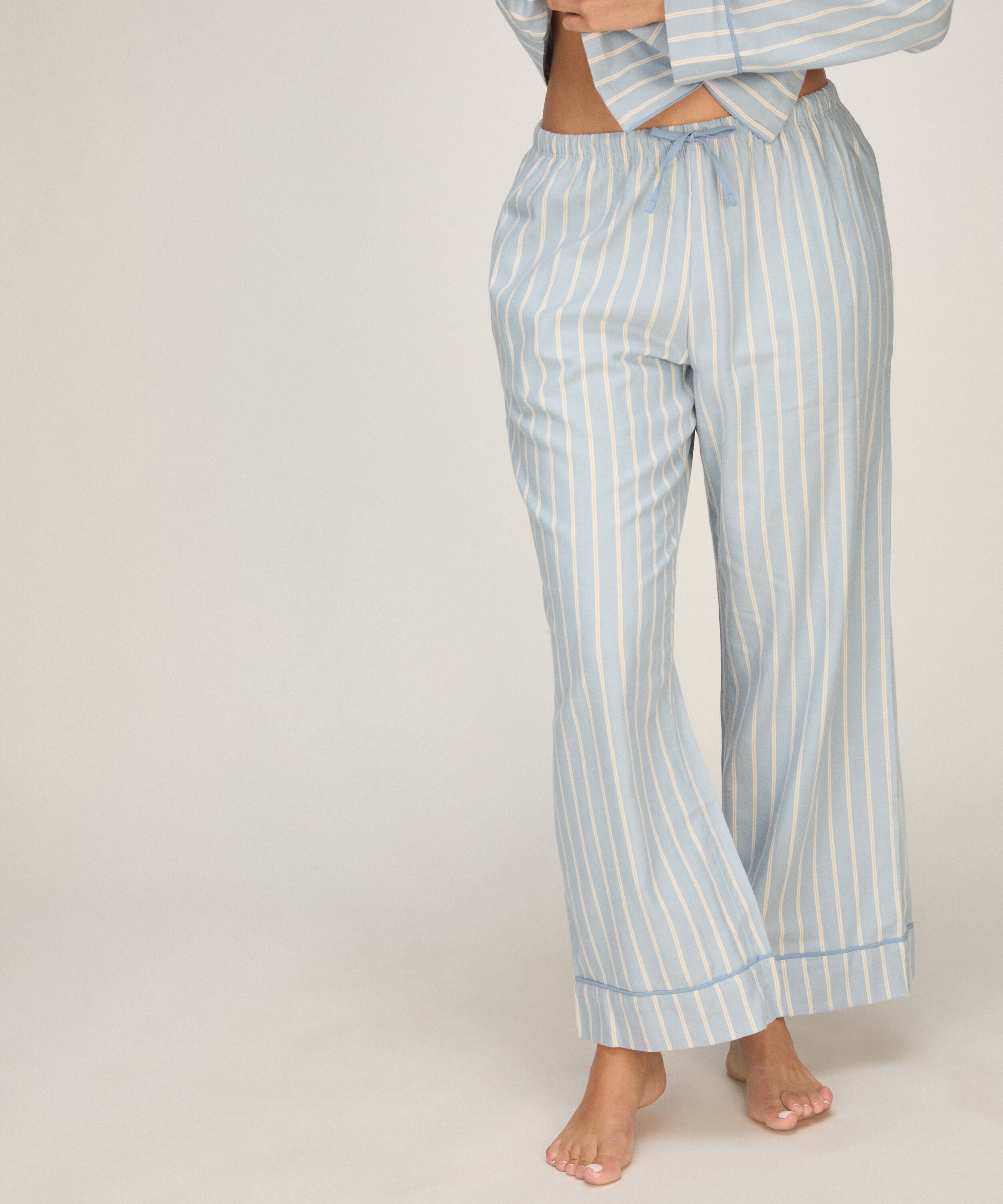 Petite Pyjamasbukser Woven, Blå Petite Pyjamasbukser Woven, Blå