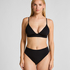 Smooth Triangle Bralette, Sort