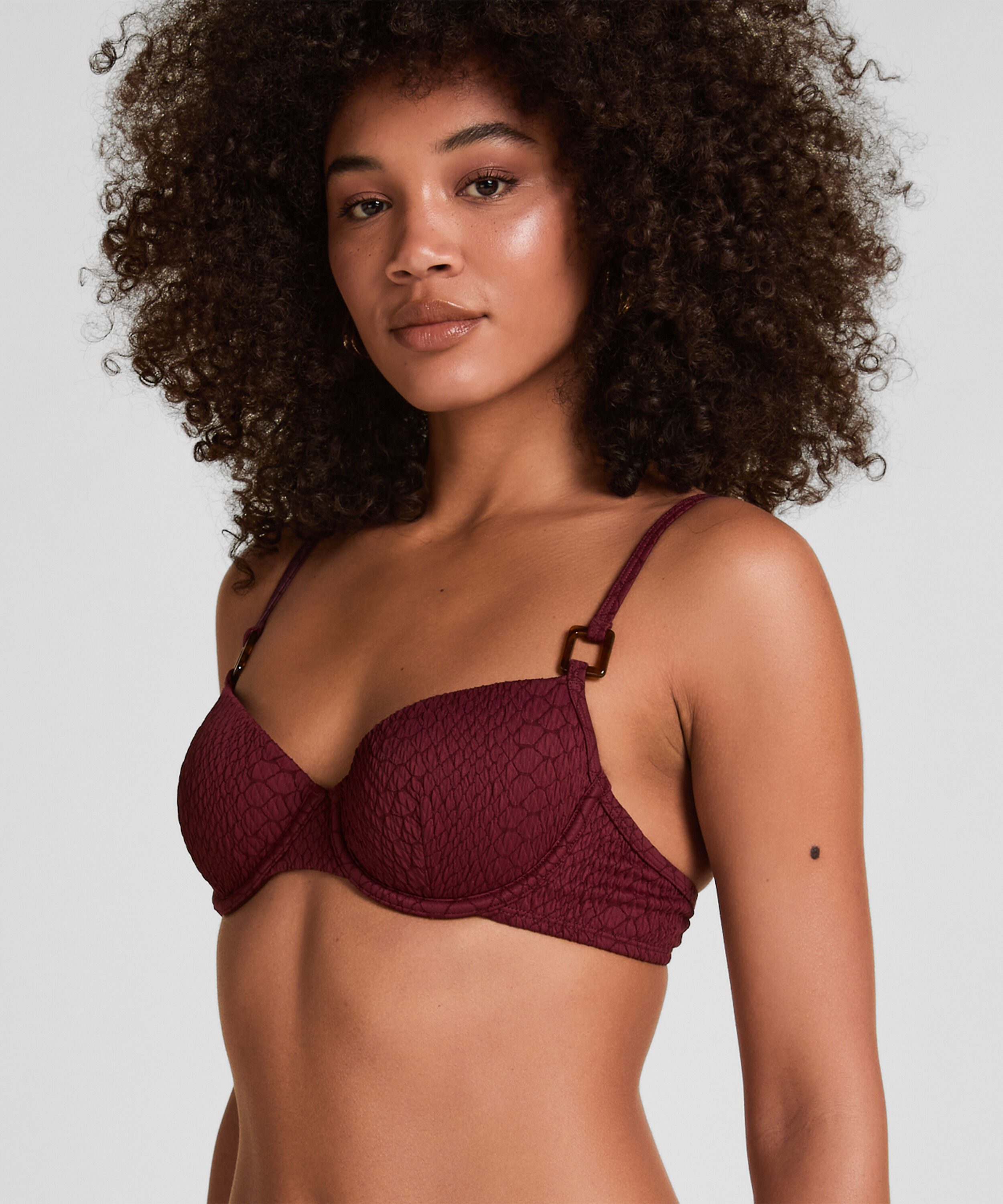 Polstret Bøjle Bikini Top Aruba, Lilla