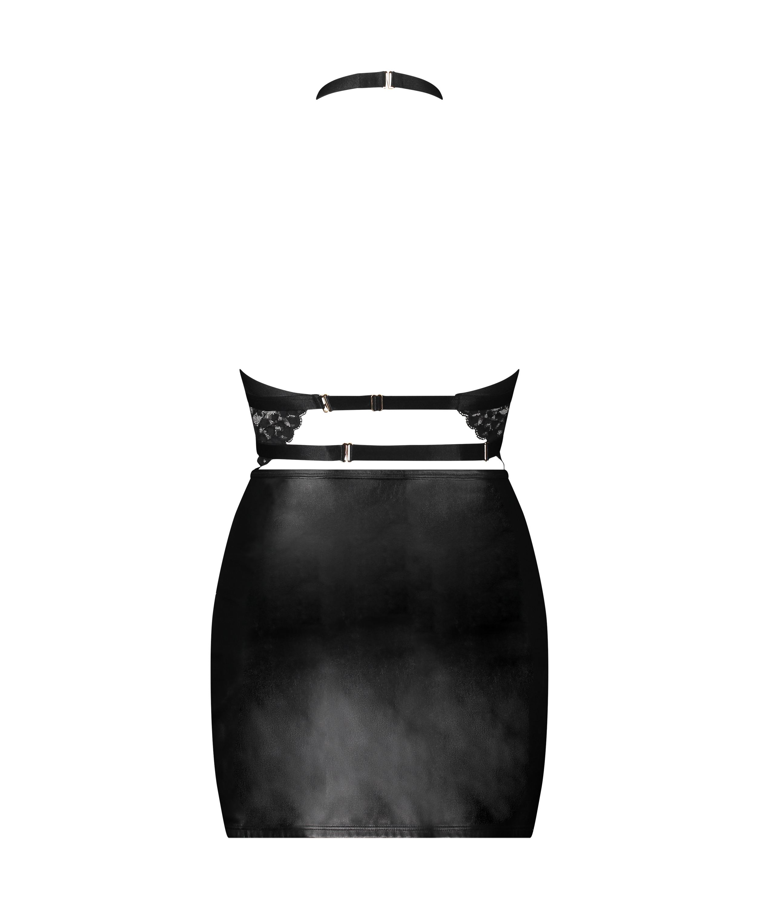 Slipkjole Bondage Desire, Sort, main