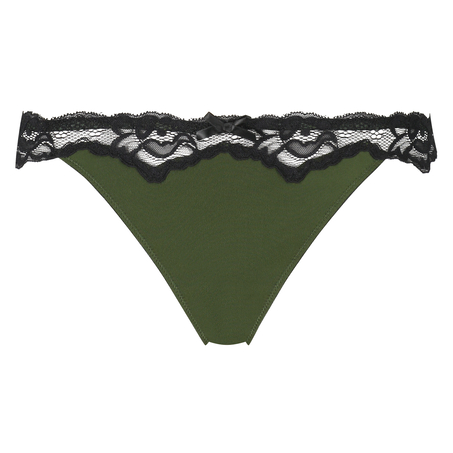 G-streng Secret Lace, Gr&oslash;n