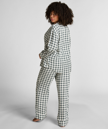 Pyjamas i twill, Grøn