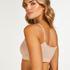 Strappy bralette, Beige