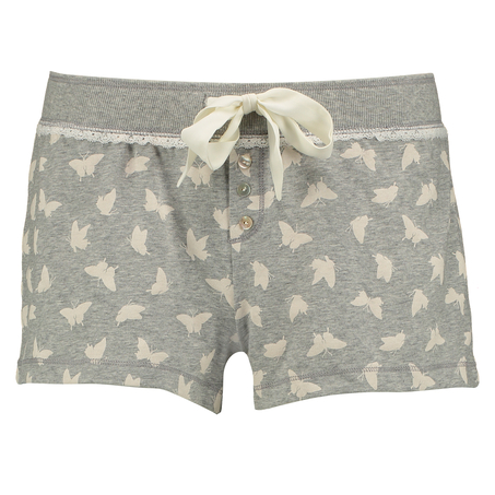 Shorts Femke butterfly, Hvid