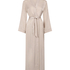 Satin kimono, Beige