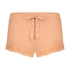 Blondeshorts med rib, pink