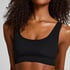 Bralette Scoop Dianne, Sort