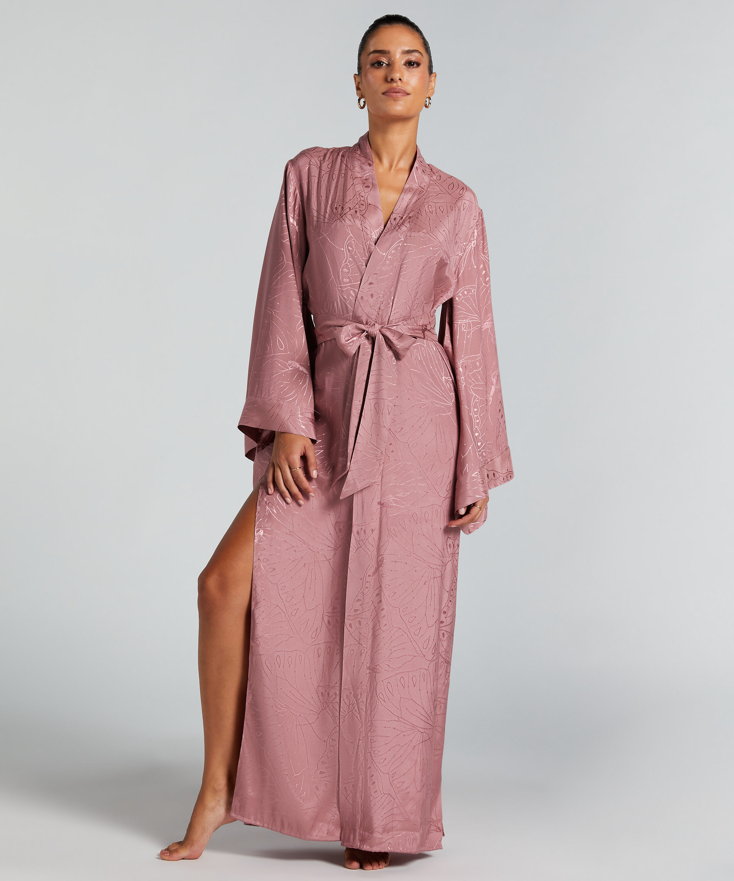 Lang kimono, Lyserød