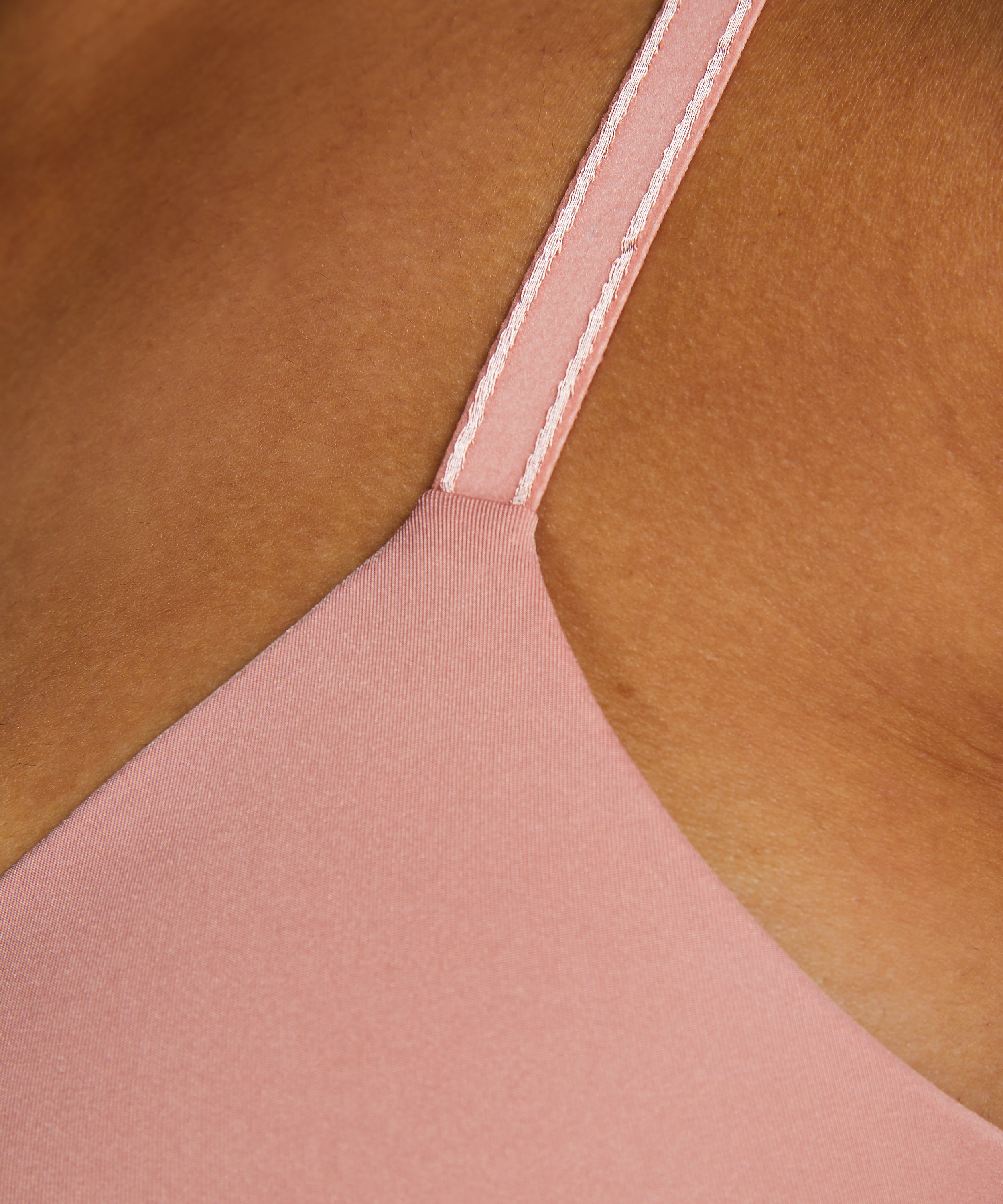 Formstøbt push-up bh uden bøjle Mona, pink, main