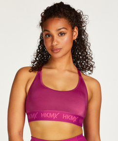HKMX sports-bh The Crop Logo Level 1, pink