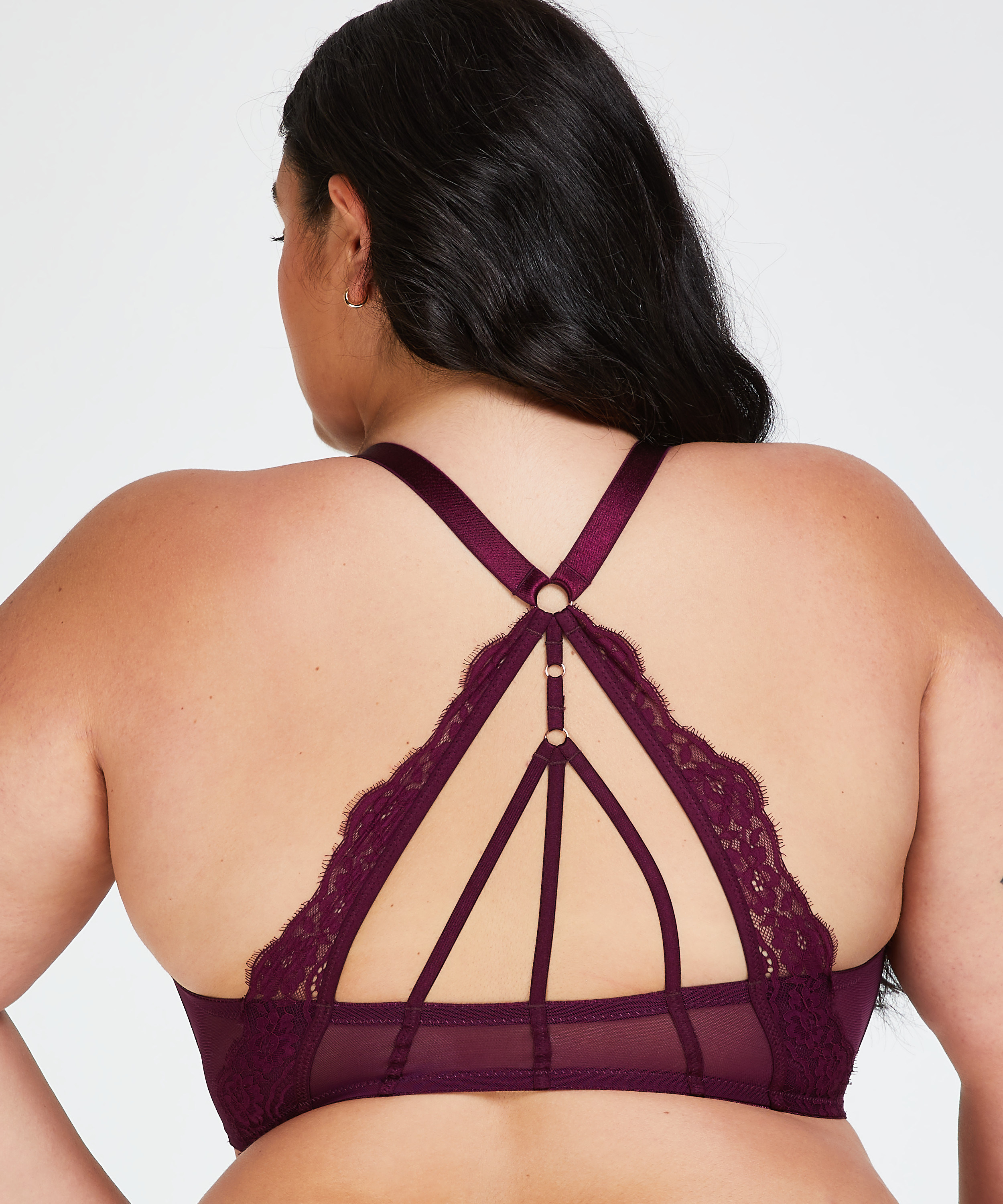 Polstret b&oslash;jle-bh Melissa, lilla, main