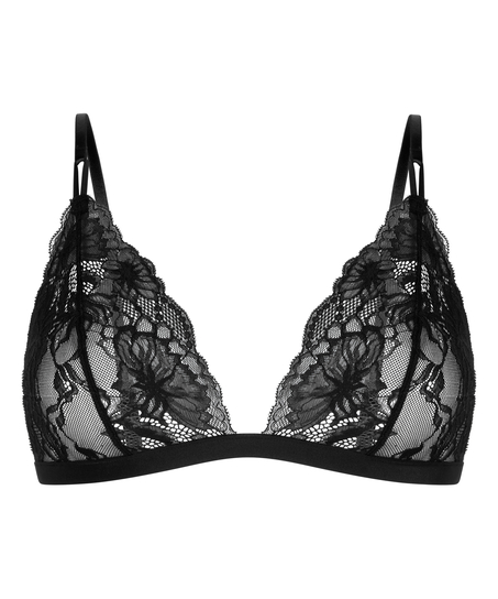 Bralette Stormi, Sort
